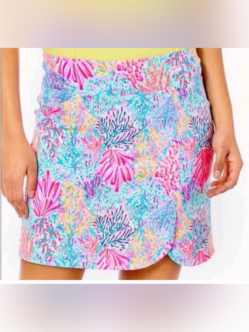 Lilly Pulitzer skirt athletic line nwt